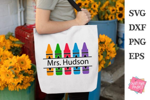 Download Crayons Split Monogram Frame Svg, School - Crayons Collection