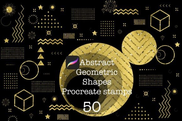 Download Procreate Geometric Stamps - Premium Resources