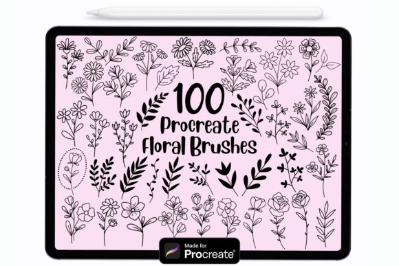 Download Floral Procreate Brushes, Procreate - Floral procreate brushes Collection